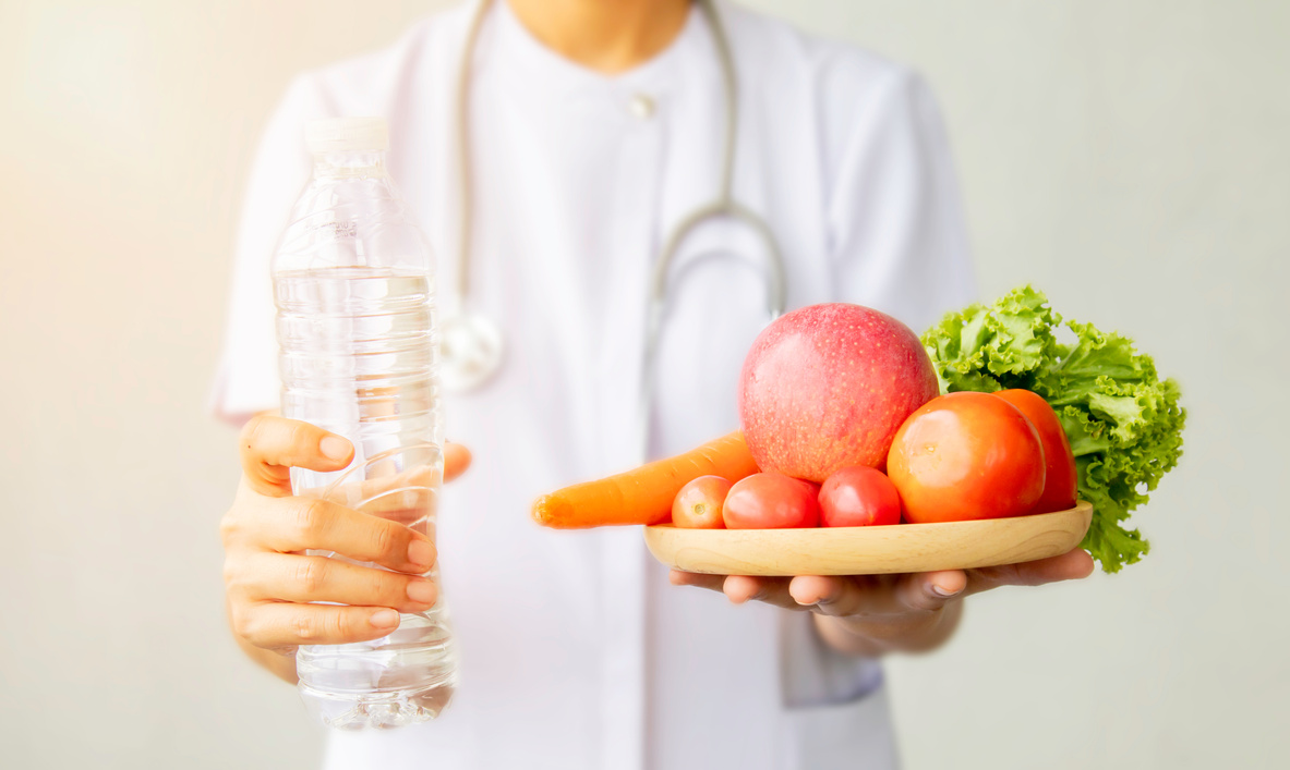 Closeup of specialist nutrition